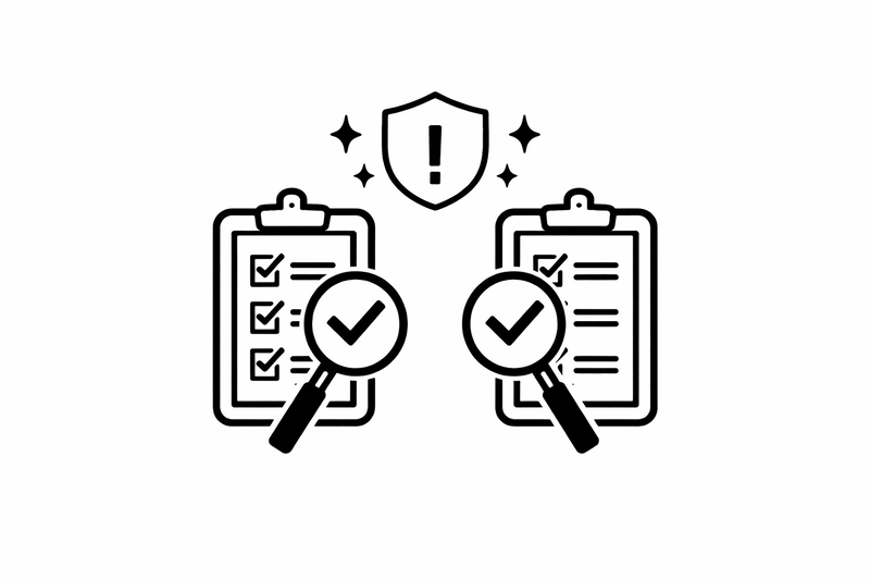 ミスを防ぐダブルチェック体制