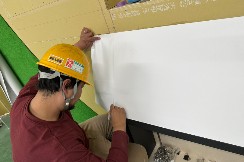 仕上がりにこだわる施工品質